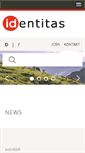 Mobile Screenshot of identitas.ch